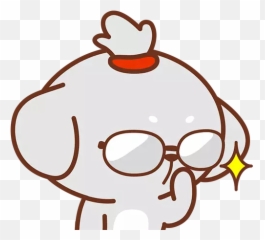 Lala Dog - Stickers For Whatsapp Dot Emoji,Emoji Panda Dog Good Night