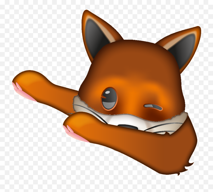 Fox Emoji - Dab Dog Emoji,Zootopia Emoji