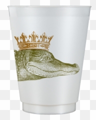 King Gator Cups Emoji,Facebook Emoticons, Alligator