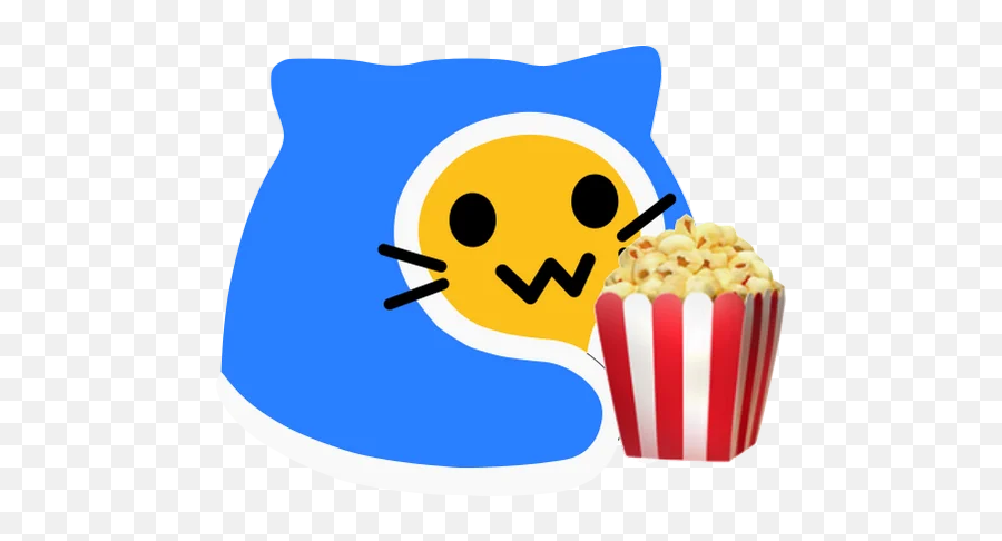 Telegram Sticker From Collection Comfy Emoji,Popcorn Emoji