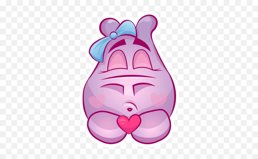 Telegram Stickers Hippo Emoji,Hippo Emoji