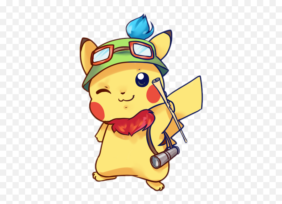 Leagueoflegends Lol Teemo Sticker - Teemo Pikachu Meme Emoji,Teemo Emoji