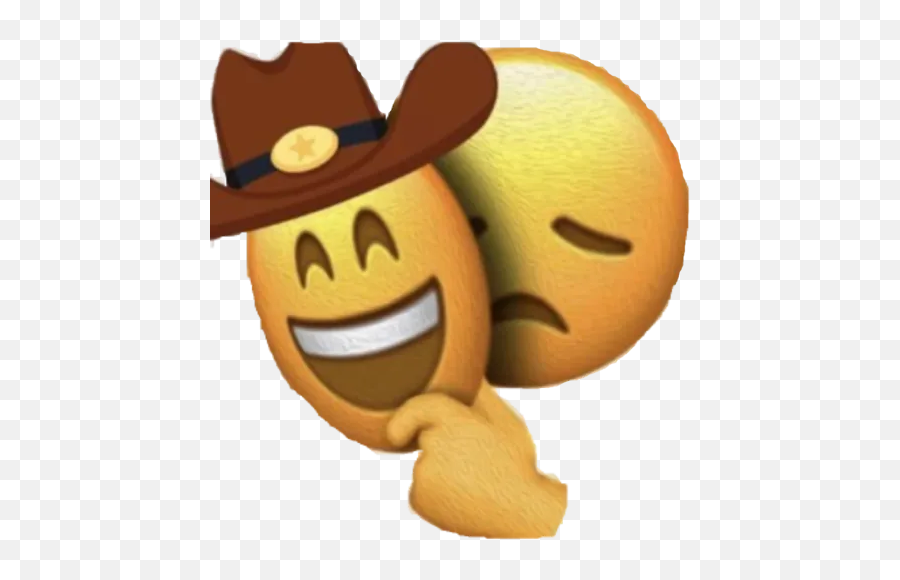 Meme 2 By You - Sticker Maker For Whatsapp Emoji,Cowboy Laughing Emoji