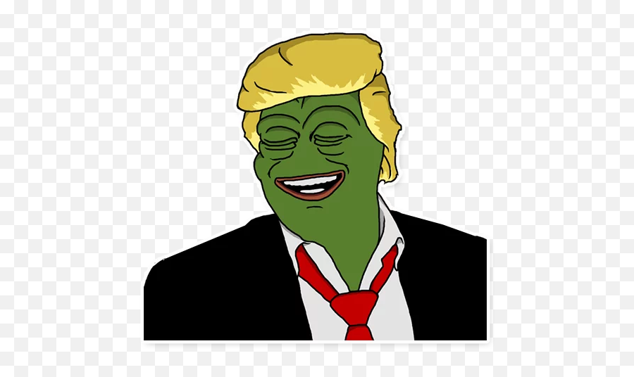 Telegram Sticker From Pepetrump Pack Emoji,Trump Emoji