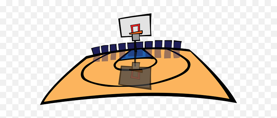 Hobbies - Basketball Court Clip Art Emoji,Hoop Emoji