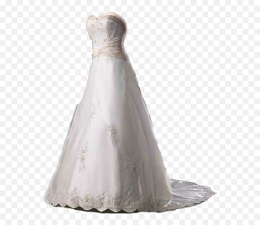 Dress Wedding Weddingdress Sticker - Strapless Wedding Dresses Emoji,Wedding Dress Emoji
