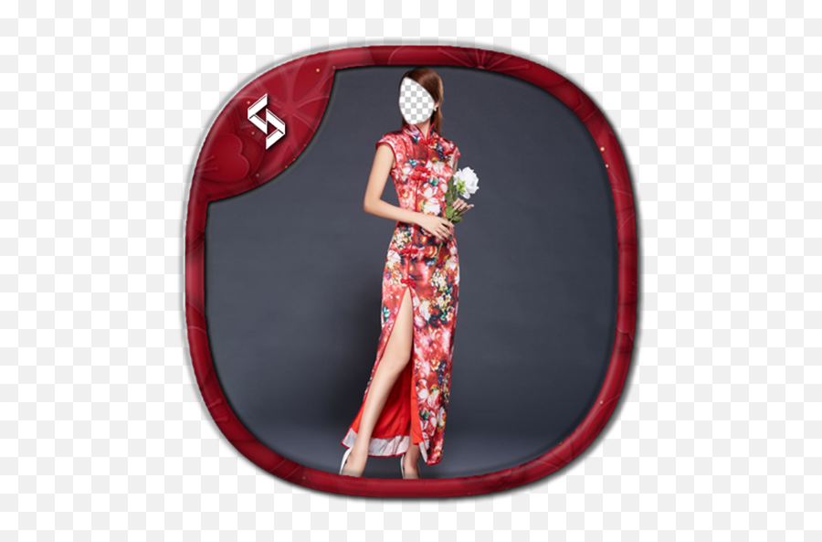 Chinese Dress Photo Montage U2013 Apps No Google Play - Cheongsam Emoji,Emoticons Costumes