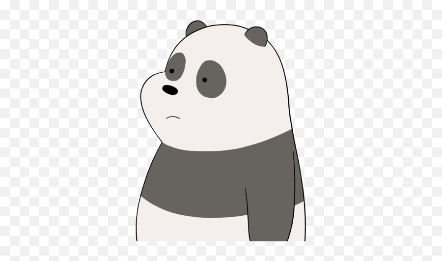 Gambar Kartun Lucu Gambar Kartun Ice Bear Sedih - Dot Emoji,We Bare Bears Emoji