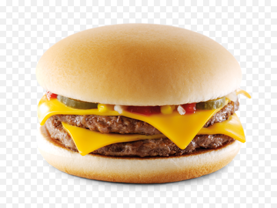 Mcdonaldu0027s Double Cheeseburger Hamburger Mcdonaldu0027s Big Mac - Mcdonalds Double Cheeseburger Png Emoji,Mcdonalds Emoji 7