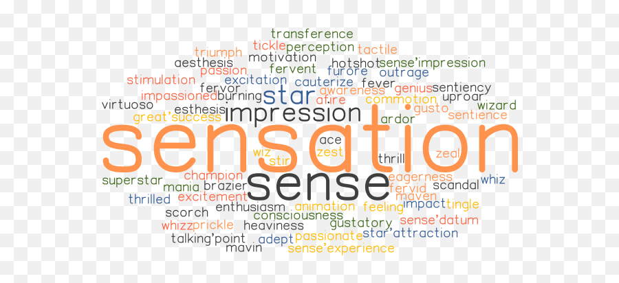 Sensation Synonyms And Related Words What Is Another Word - Dot Emoji,Emotion Adjectives