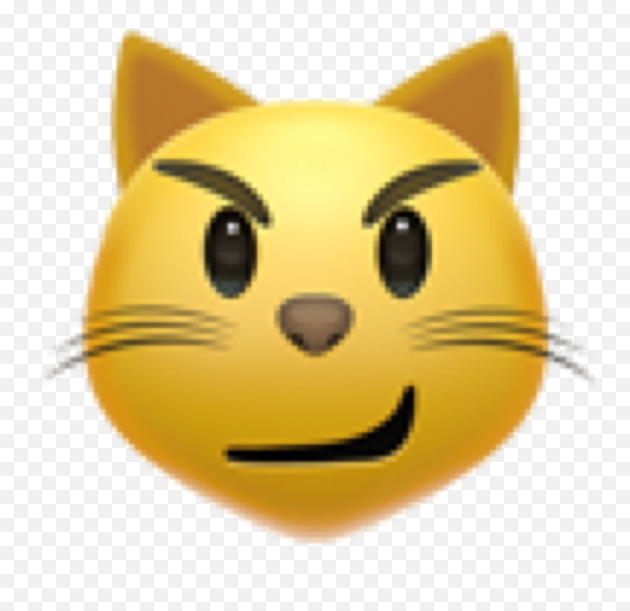 Emoji Catemoji Smiley Smail Sticker By - Happy,Angry Smile Emoji