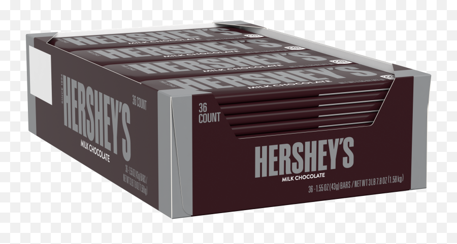 Upc 034000240005 - Hersheyu0027s Milk Chocolate Bar 155 Oz 36 Milk Chocolate 36 Count Emoji,Chocolate Bar Emoji