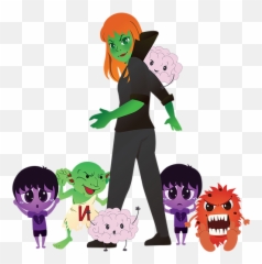 Adversit And Her Villians Perfectly Me - Zombie Emoji,Emotion Cartoon Superhero