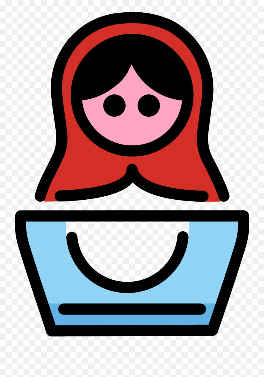Nesting Dolls Emoji - Nesting Doll Emoji,Russian Flag Emoji