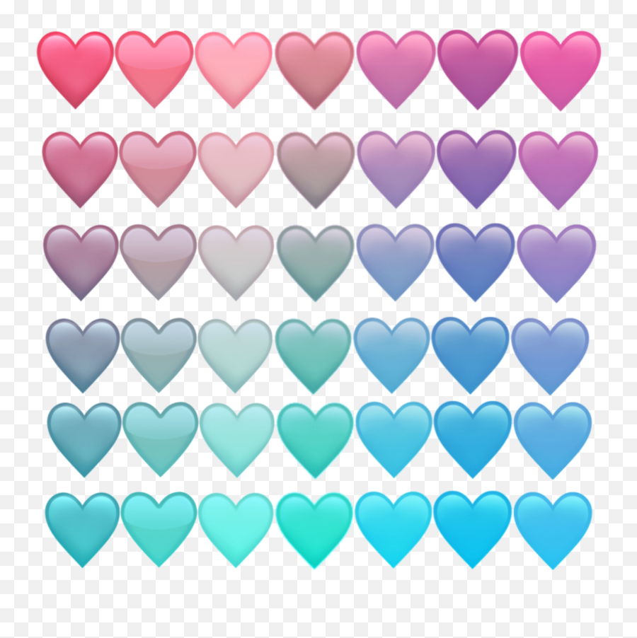 Emoji Cœur Heartapple Bleu Blue Pink Sticker By - Girly,Pink Rose Emoji