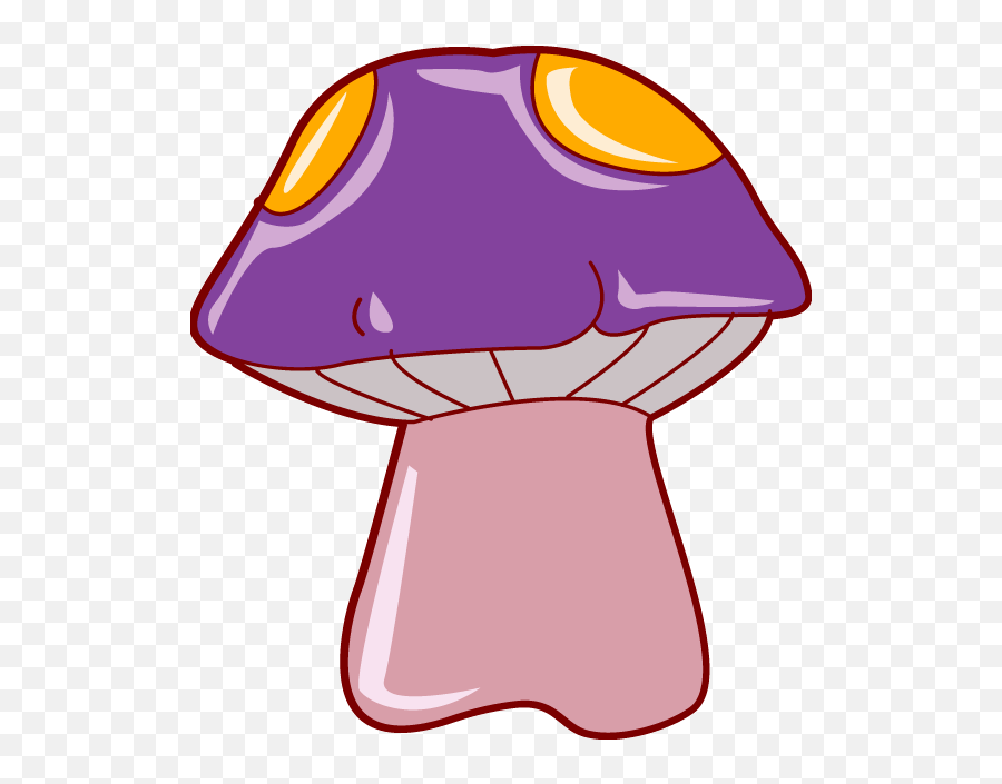 Clip Art Free Clipart Of Vegetables - Magic Mushroom No Background Emoji,Mushroom Emoticon Facebook