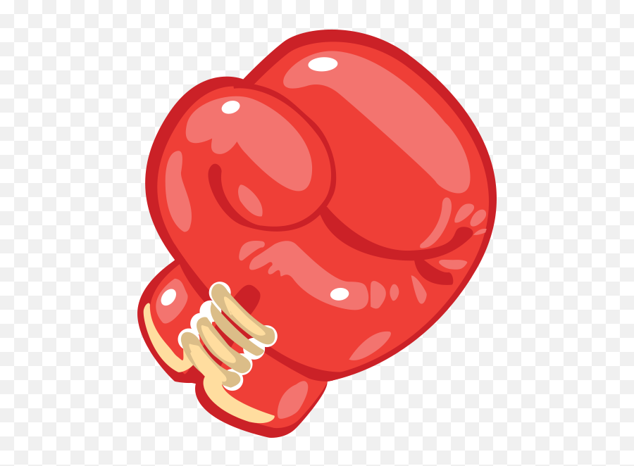Boxing Glove Cartoon - Dibujo Guante De Box Emoji,Boxing Gloves Emoji