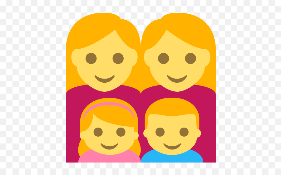 Family Manwomangirlboy Id 7133 Emojicouk - Dibujos De Familias De 4,Woman Emoji