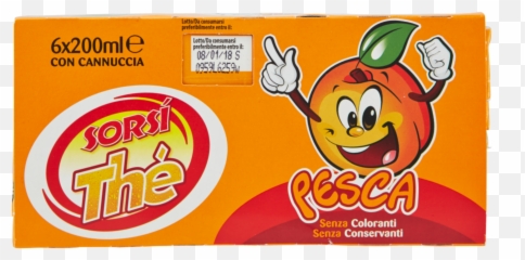 Sorsì Thé Pesca 6 X 200 Ml - Compra Online Cosìcomodo Happy Emoji,Emoticon Ignora