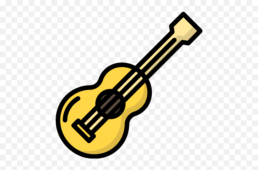 Acoustic Guitar Vector Svg Icon - Instrumentos De Trabalho Png Emoji,Guitar Covered In Emojis