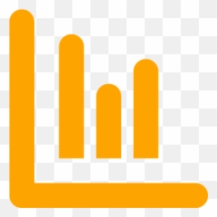 Orange Line Chart Icon - Free Orange Chart Icons Chart Ico Emoji,Line Emoticon James
