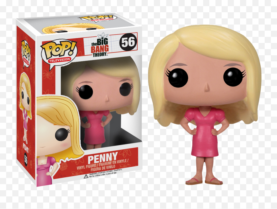 Penny Pop The Big Bang Theory Vinyl Tv Movie U0026 Video Game - Big Bang Theory Pop Vinyl Penny Emoji,Bing Bang Movie Emotion