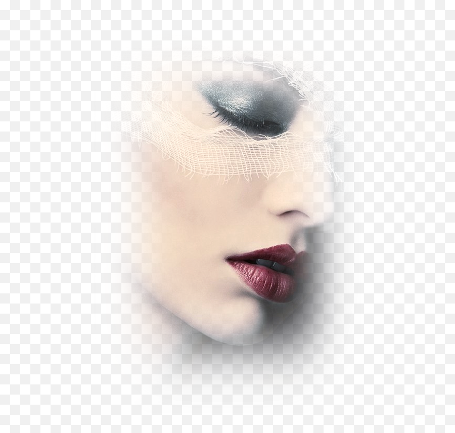 Face Portrait Woman Eyebrow Eyelash Extensions - Face Png Emoji,Eyelash Emoticon