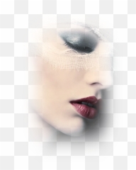 Face Portrait Woman Eyebrow Eyelash Extensions - Face Png Emoji,Eyelash Emoticon