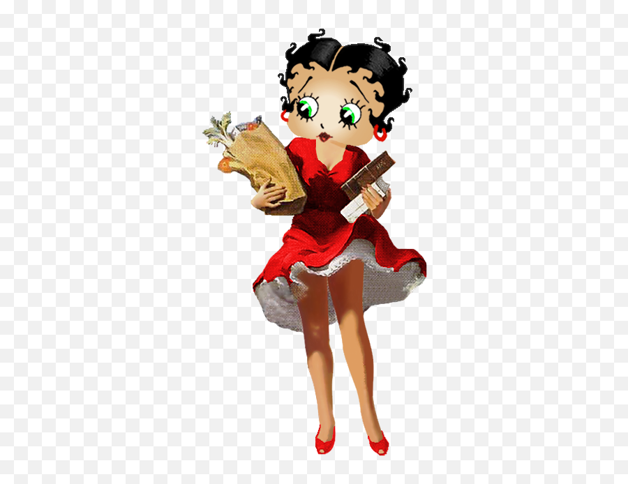 Paulsak Maksap On Photobucket Betty Boop Cartoon Black Emoji,Female Emoji Waitress