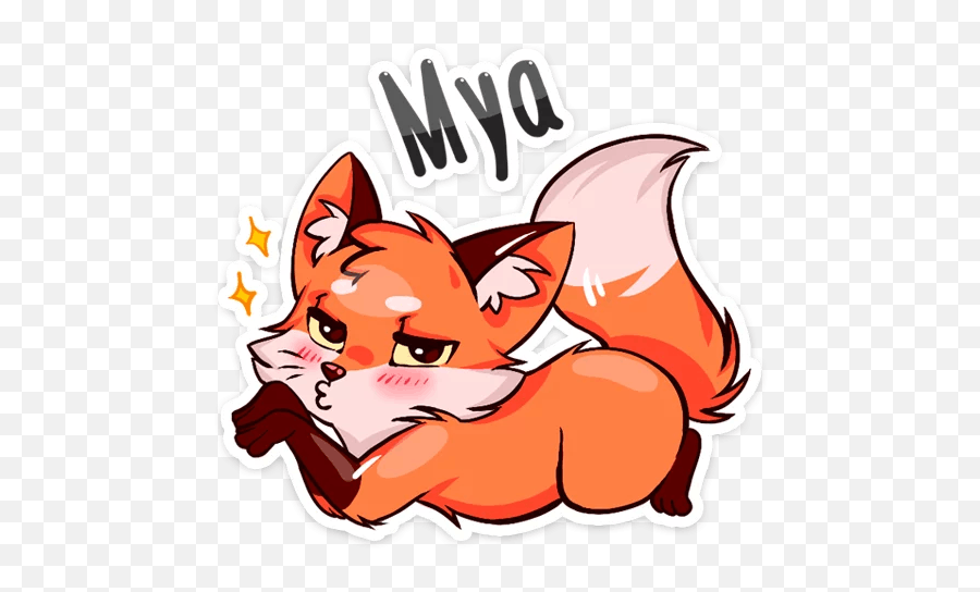 33 Fox Sticker Ideas Stiker Rubah Merah Animasi Emoji,Fox Emoji Copy Paste Discord