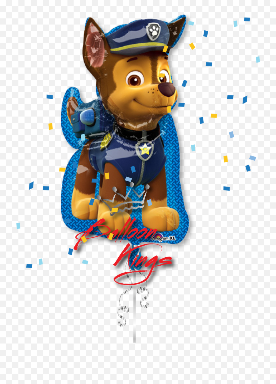 Paw Patrol Shape - Paw Patrol Balloon Foil Chase Emoji,Single Paw Emoji