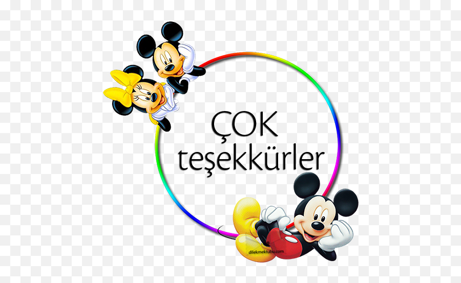 Çokteekkürler Teekkürler Tesekkurler Dilekmektubu - Air Suspension Mickey Mouse Emoji,Tsk Tsk Emoji