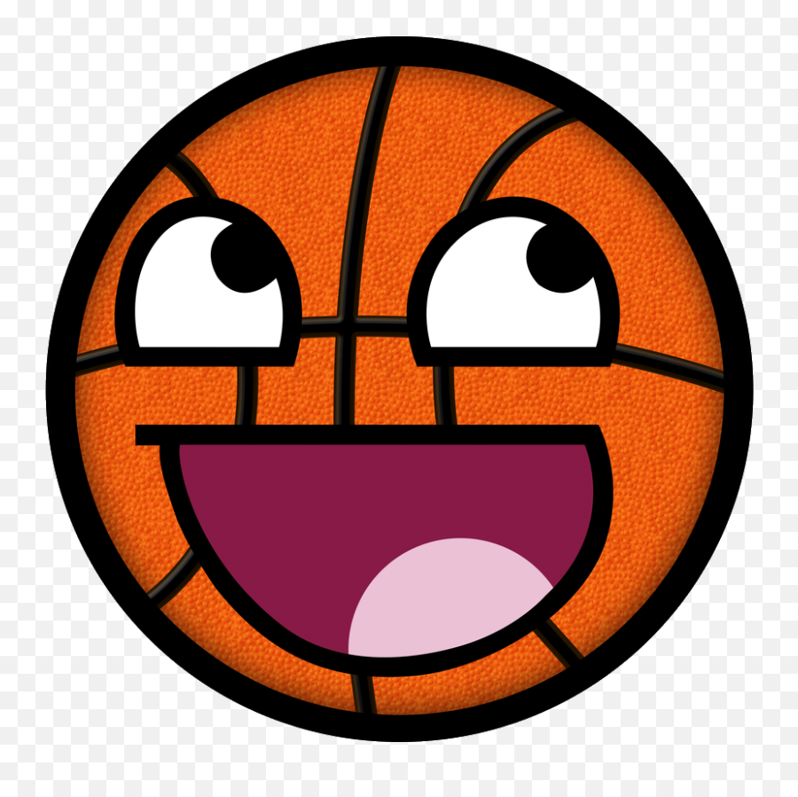 Epic Face Basketball Goanimate V2 Wiki Fandom Emoji,Emoticons Basketball