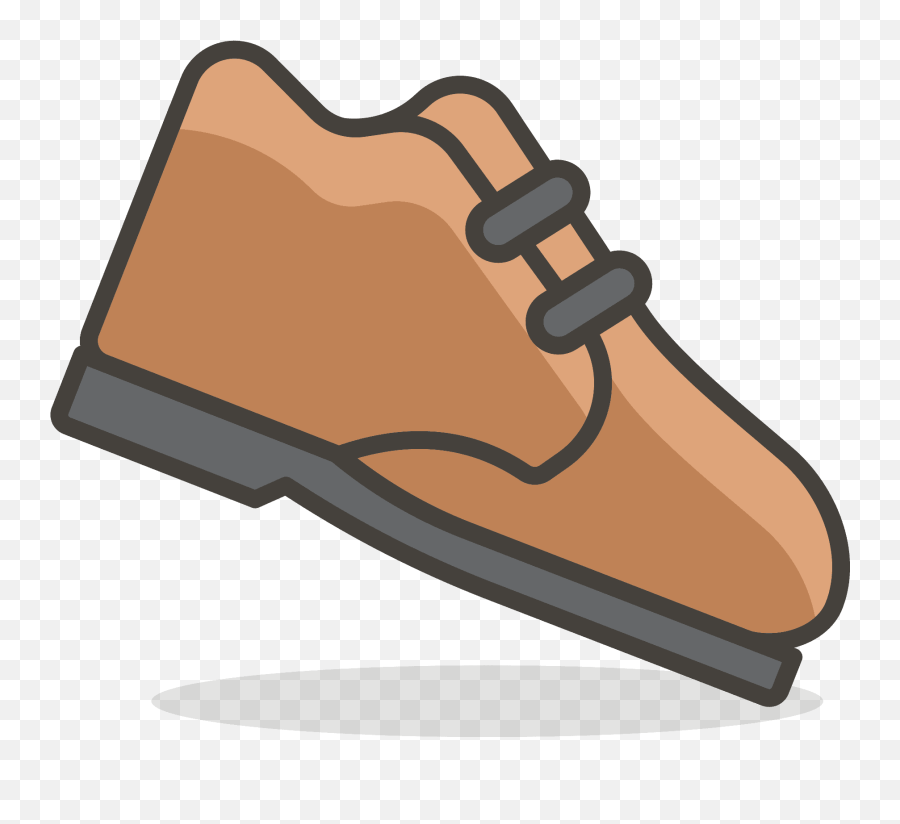 Mans Shoe Emoji Clipart - Zapato Vector Png,Shoes Emoji