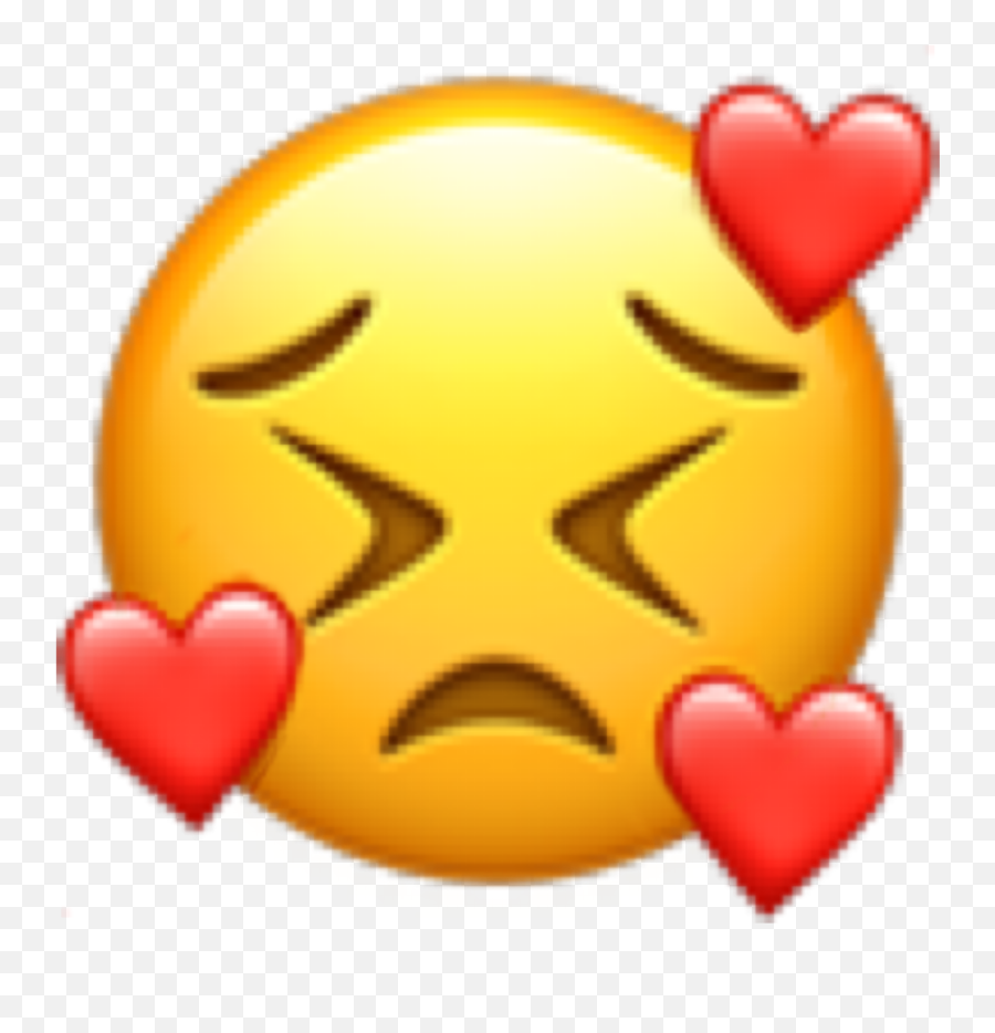 Emoji Loveemoji Upset Sticker - Emoji Sad And Happy,Frustrated Emoji