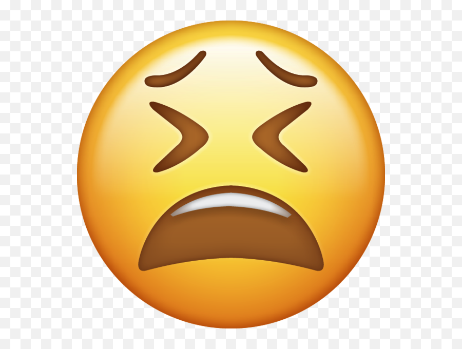 Weary Emoji Free Download Ios Emojis - Tired Emoji Png,Ios 10 Large Emoji