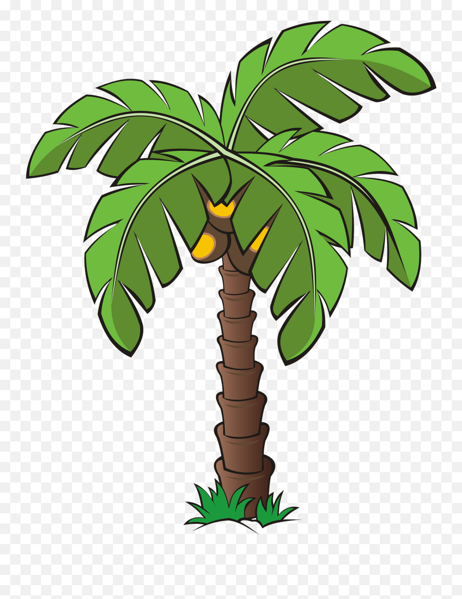 Palm Tree Clipart - Plants And Trees Clipart Emoji,Palm Tree Emoji