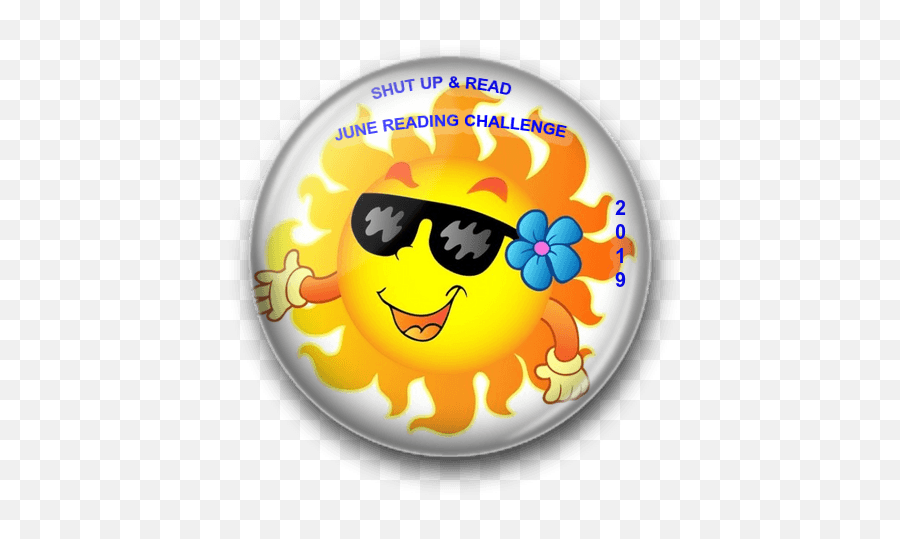 June 2019 Reading Challenge - Cartoon Sun Emoji,Congrats Emoticon