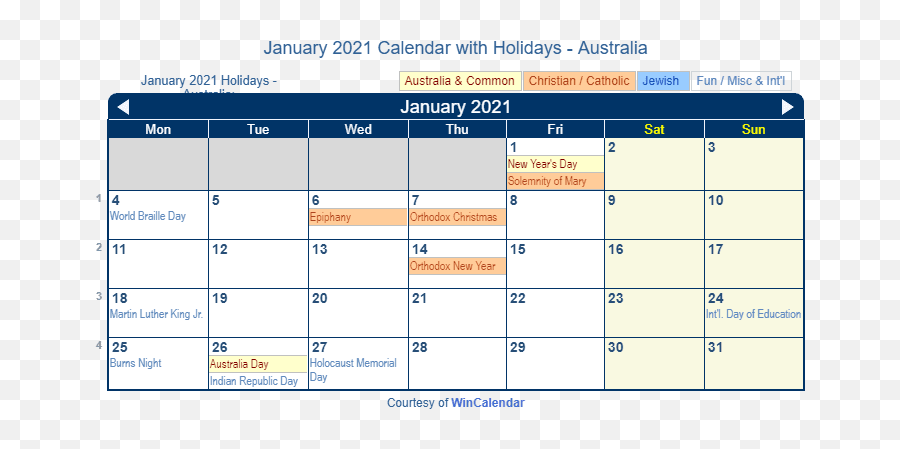January 2021 Calendar With Holidays - Australia 2021 May Calendar With Holidays New Zealand Emoji,Aus Flag Emoji