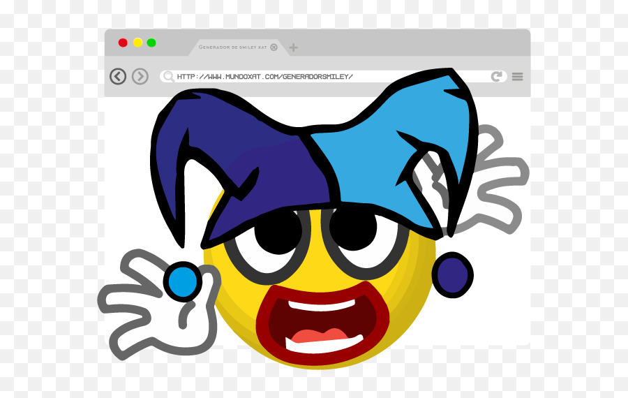 Generador De Smiley Xat - Generador De Caritas Xat Xat Emoji Gif,Emoticons Grandes