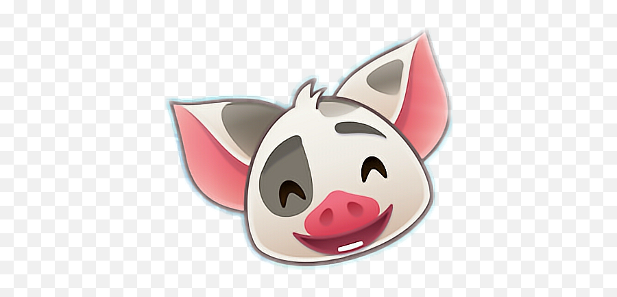 Download Hd Moana Fofo Disney Porco Emotions Emoji - Disney Disney Emoji Png Moana,Free Disney Emojis