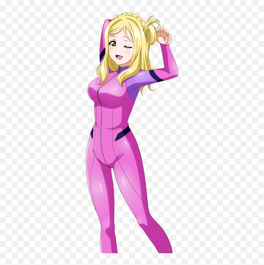 Mariohara Loveliveschoolidolproject Sticker By Luna - Fictional Character Emoji,Mari Ohara Emoji