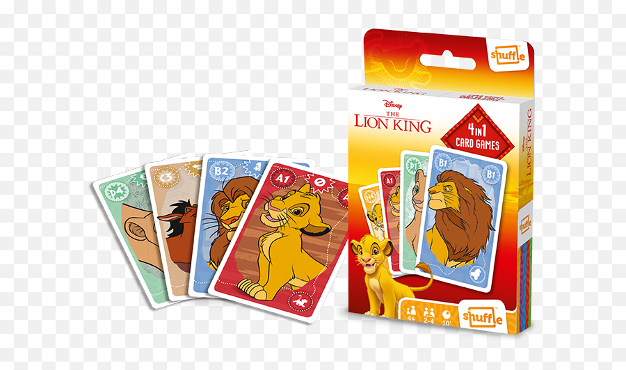 Shuffle Card Games - Lion King Play Cards Emoji,Lion King Rafiki Emotion
