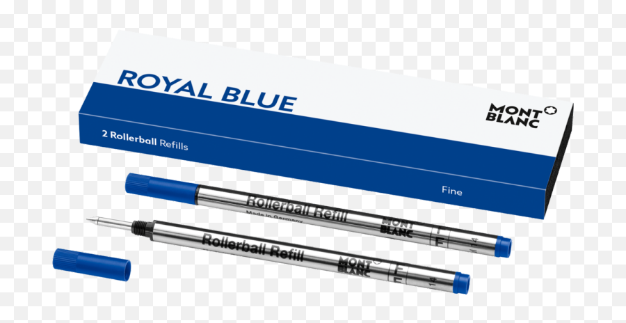 Refill Montblanc Classique Rollerball Pens - 2 Pack Pen Place Montblanc Refill Rollerball Royal Blue Emoji,Aion Emotion Cards