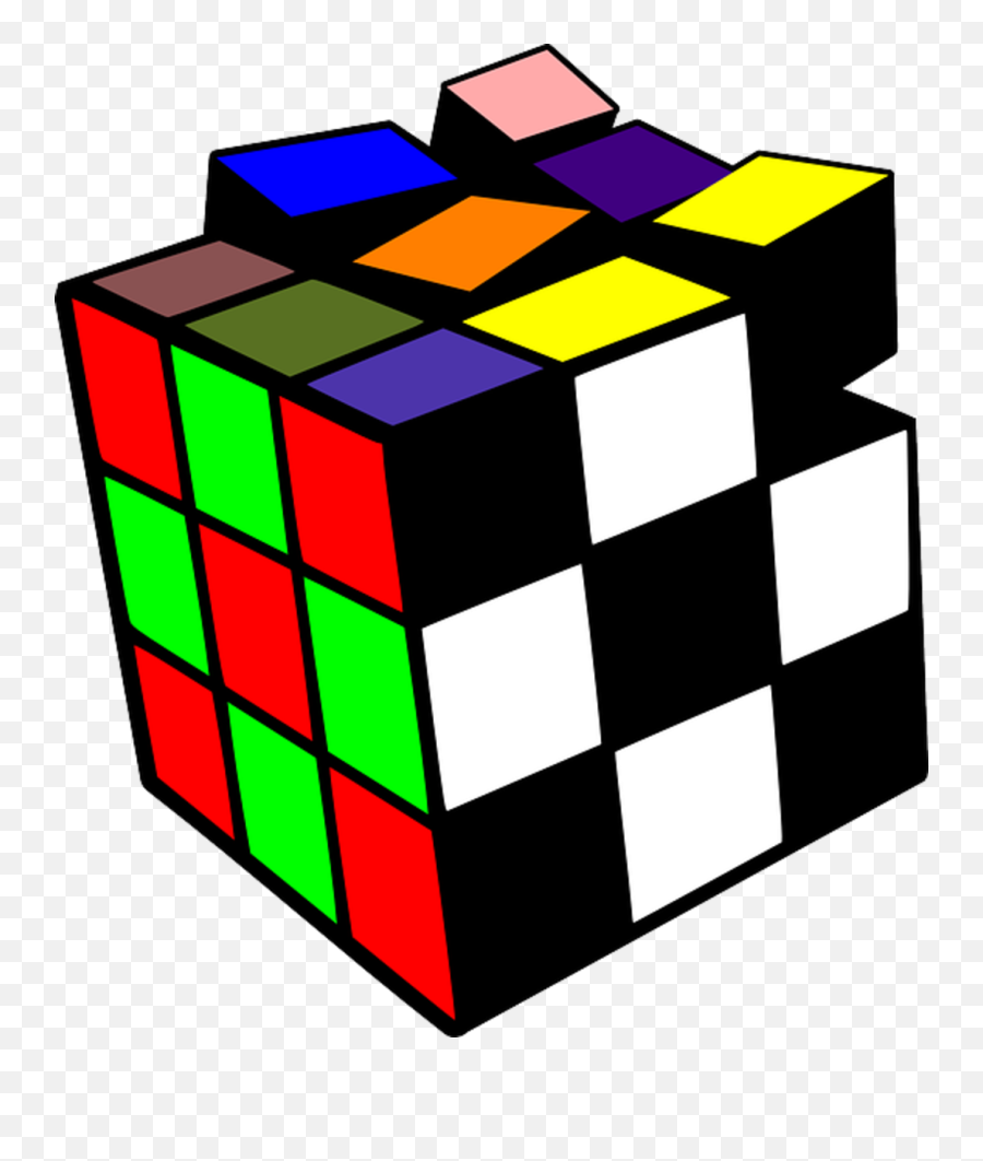 Frustration Thinking Worried Depression Public Domain Image - Transparent Background Rubix Cube Gif Emoji,Rubik's Cube Emoji