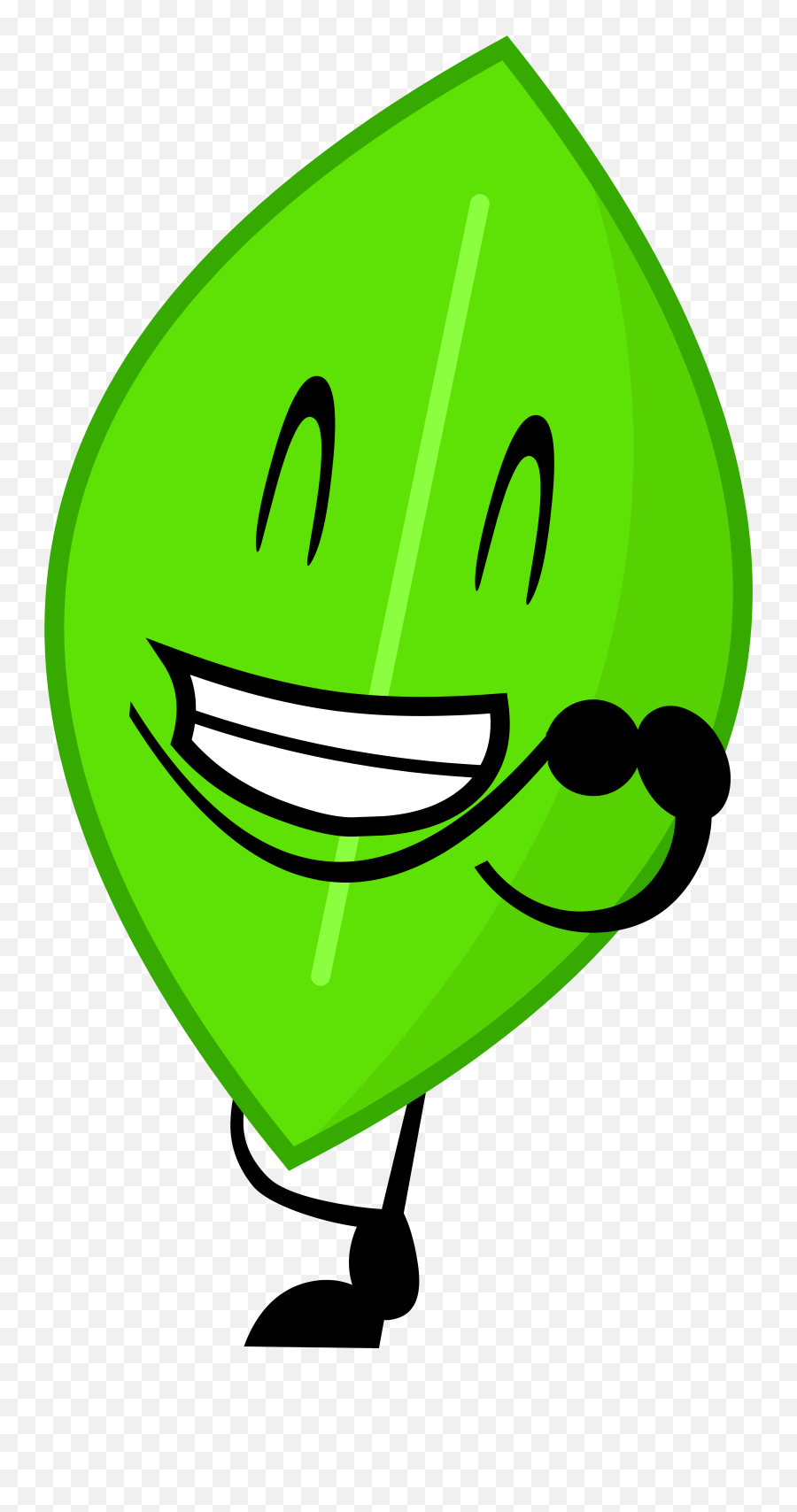 Leafy - Battle For Dream Island Leafy Emoji,Deep Fried Laughing Emoji