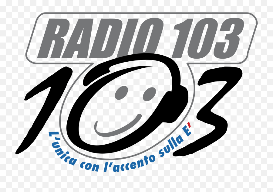 Radio 103 Liguria Logo Png Transparent - Radio Emoji,Playera Con Emojis En Walmart