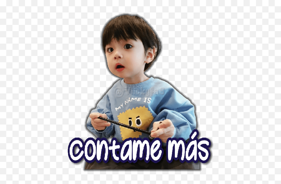 Boy - Niño Coreana De Los Stickers Emoji,Emojis Coreanos