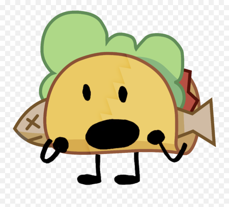 Taco - Bfb Taco Asset Emoji,Who Posted Tacos Are Like Emotions