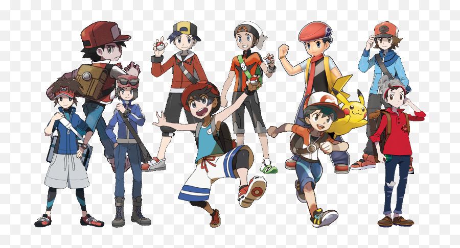 Poképrotagonists A Bunch Of Twerps U2013 Fictosphere Entertainment - Twerps Pokemon Emoji,Pokemon Platinum Weird Tiny Emoticon Next To Pokemon